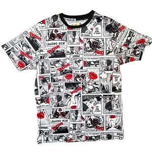 Oh Snap Graphic Comic Print T-Shirt by Drill Clothing Co. size S